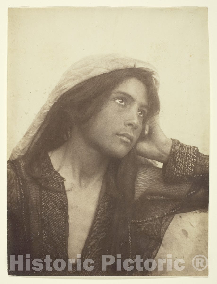 Art Photo : Untitled, Wilhelm von Gloeden, c 1860, Vintage Wall Decor :