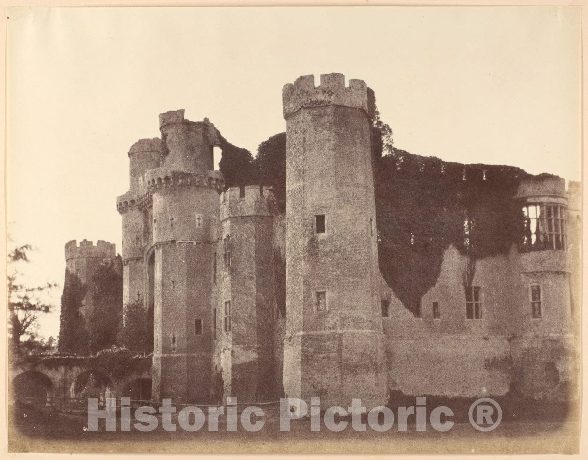 Photo Print : Alfred Capel Cure - Hurstmonceaux, Sussex : Vintage Wall Art