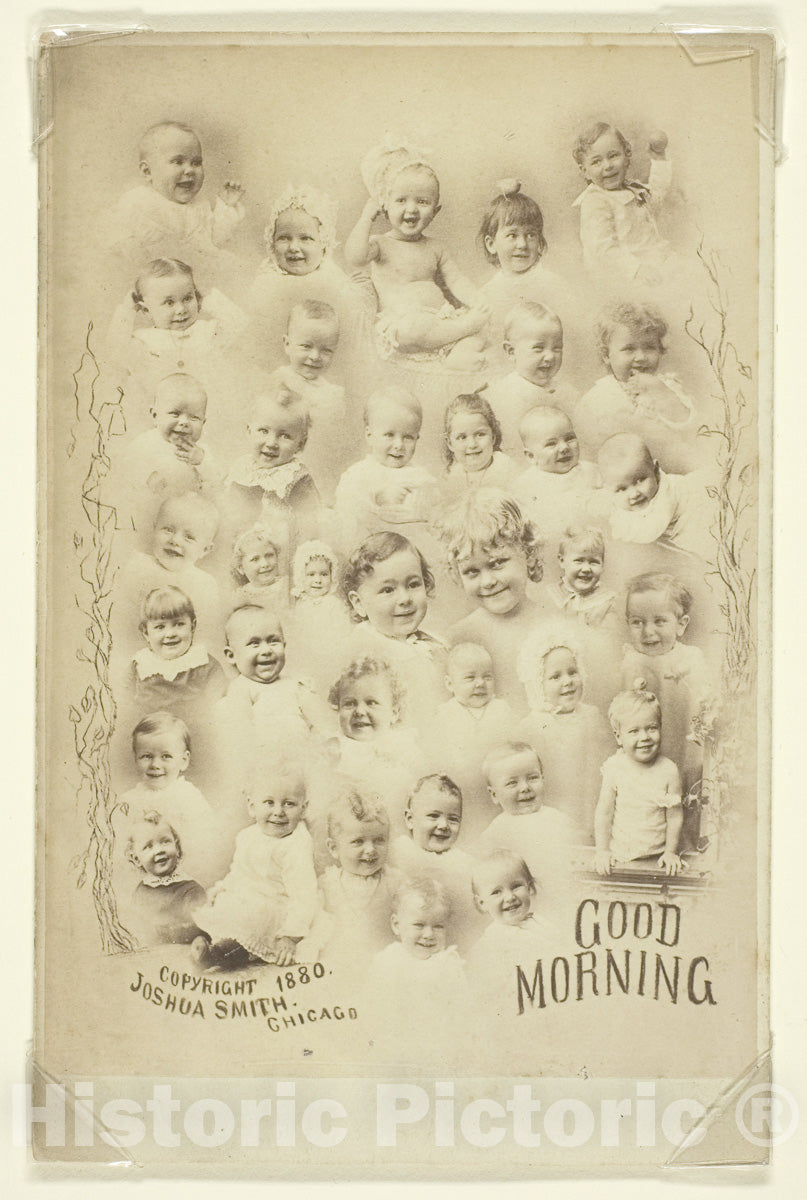 Art Photo : Good Morning, Joshua Smith, c 1871, Vintage Wall Decor :
