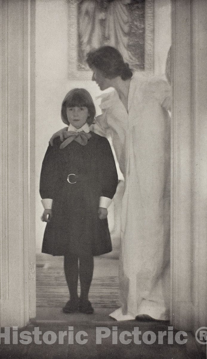 Art Photo : Blessed Art Thou Among Women, Gertrude KÃ¤sebier, c 1889, Vintage Wall Decor :