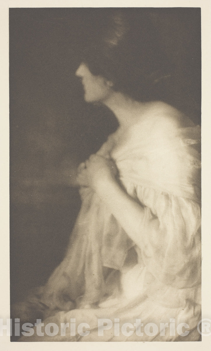 Art Photo : Miss M. of Washington, Rose Clark, c 1896, Vintage Wall Decor :