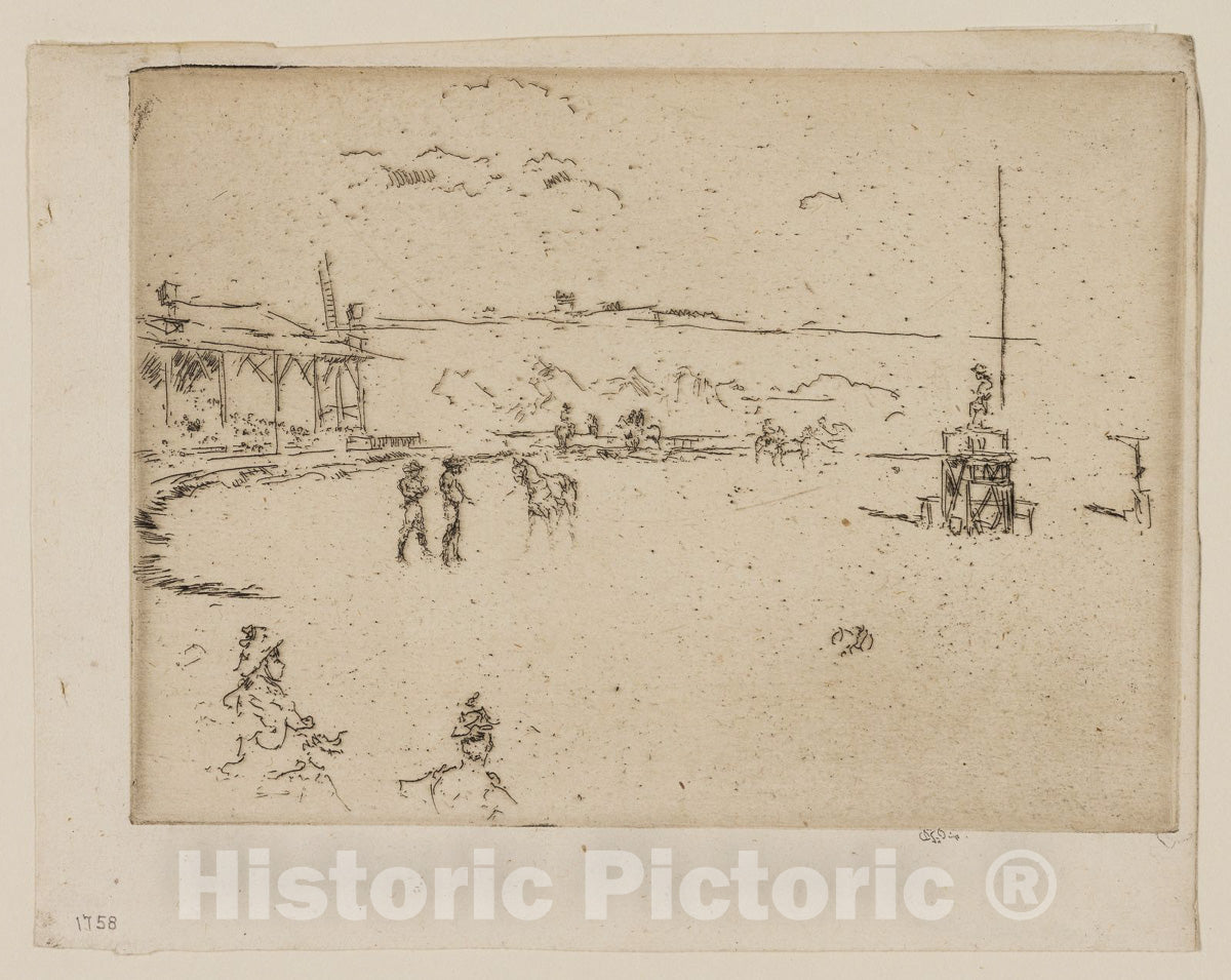 Art Print : Wild West: The Orator, James McNeill Whistler, c 1858, Vintage Wall Decor :