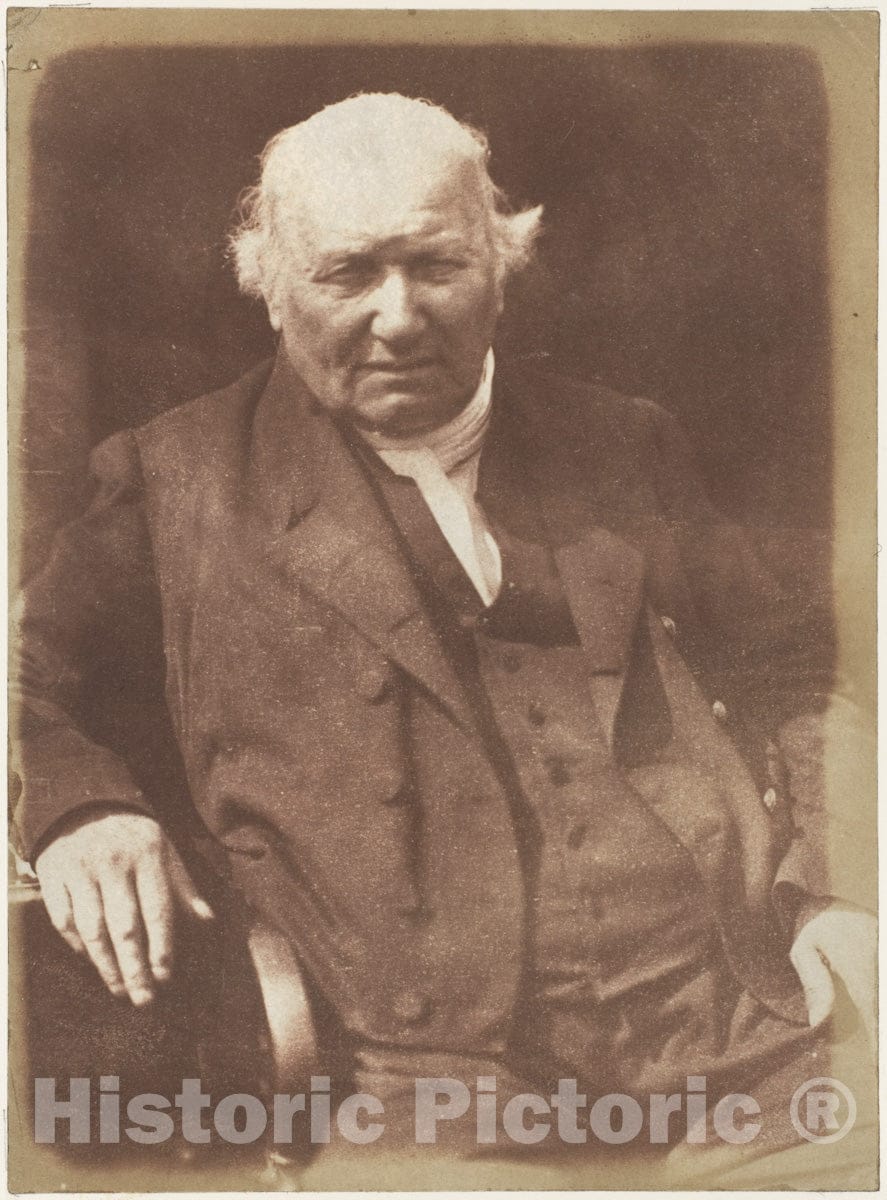Photo Print : Hill and Adamson - Principal Haldane, St. Andrews : Vintage Wall Art