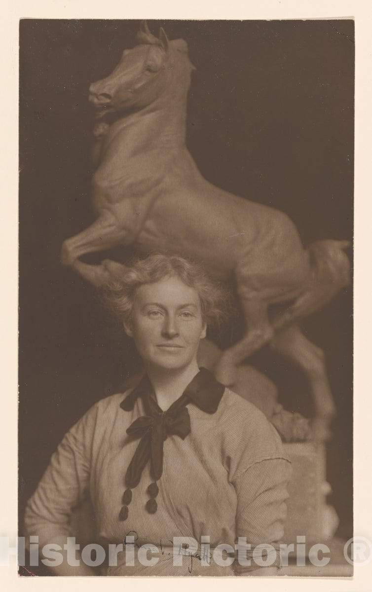 Photo Print : Selby Studio - Anna Hyatt Huntington : Vintage Wall Art