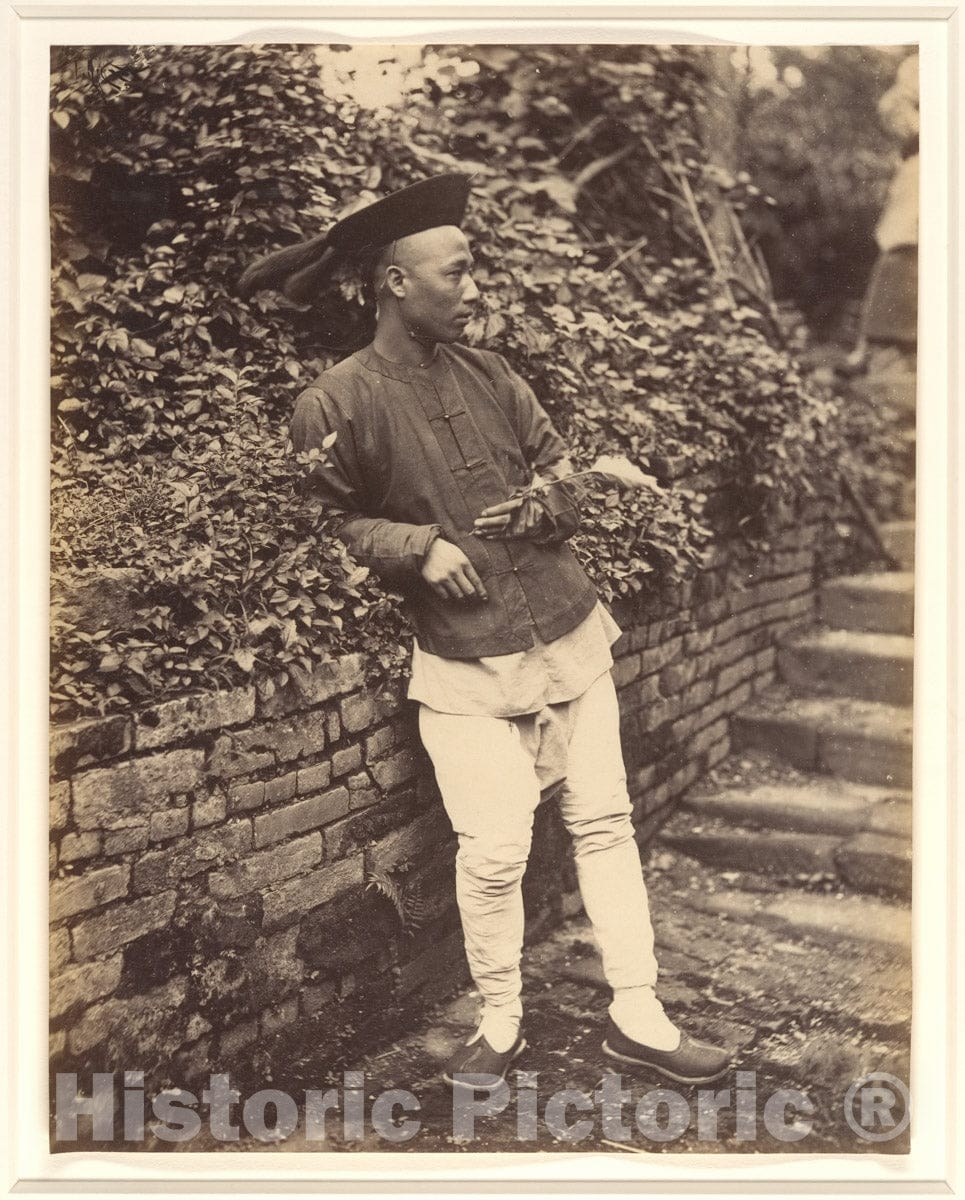 Photo Print : John Thomson - A Tartar Soldier, Canton : Vintage Wall Art
