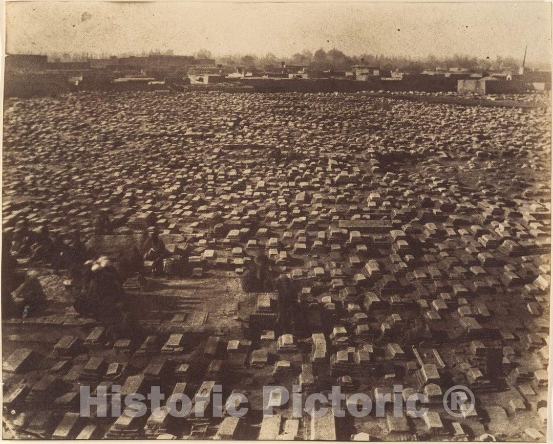 Photo Print : Possibly by Luigi Pesce - Cemetry of Meshed : Vintage Wall Art