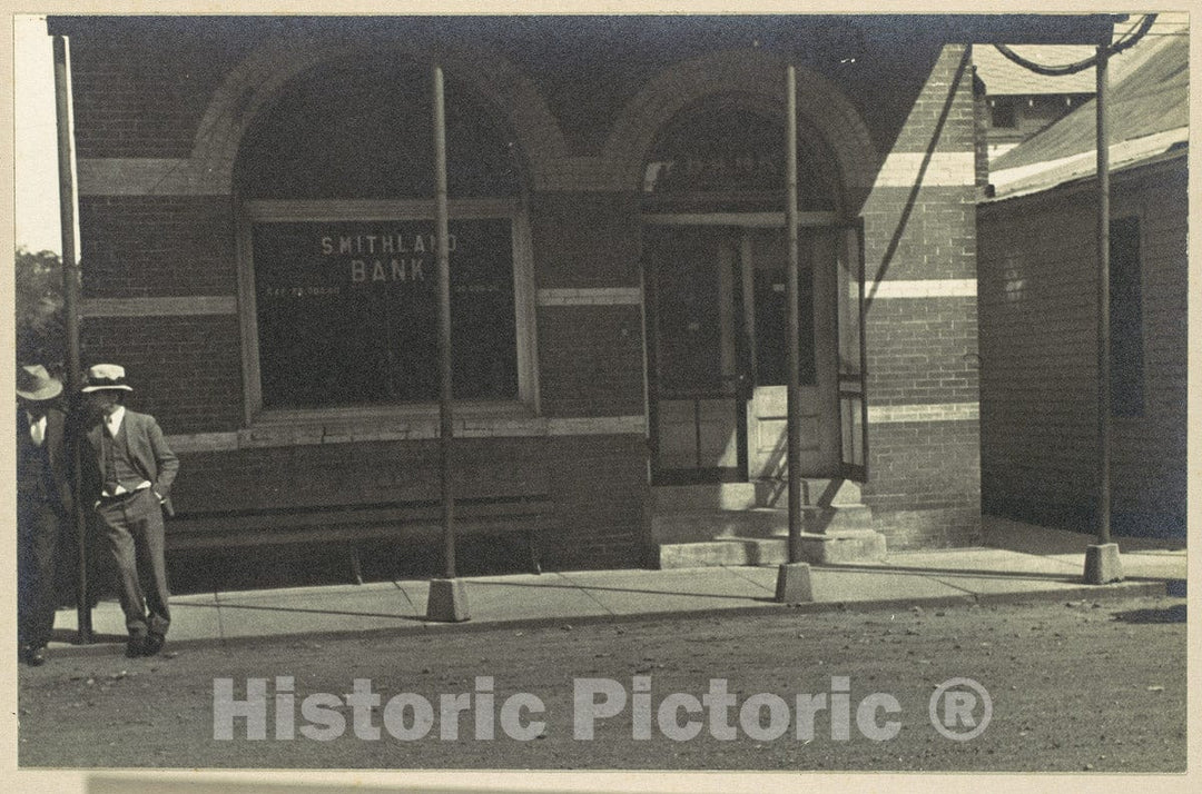 Photo Print : Ben Shahn - Smithland Bank : Vintage Wall Art