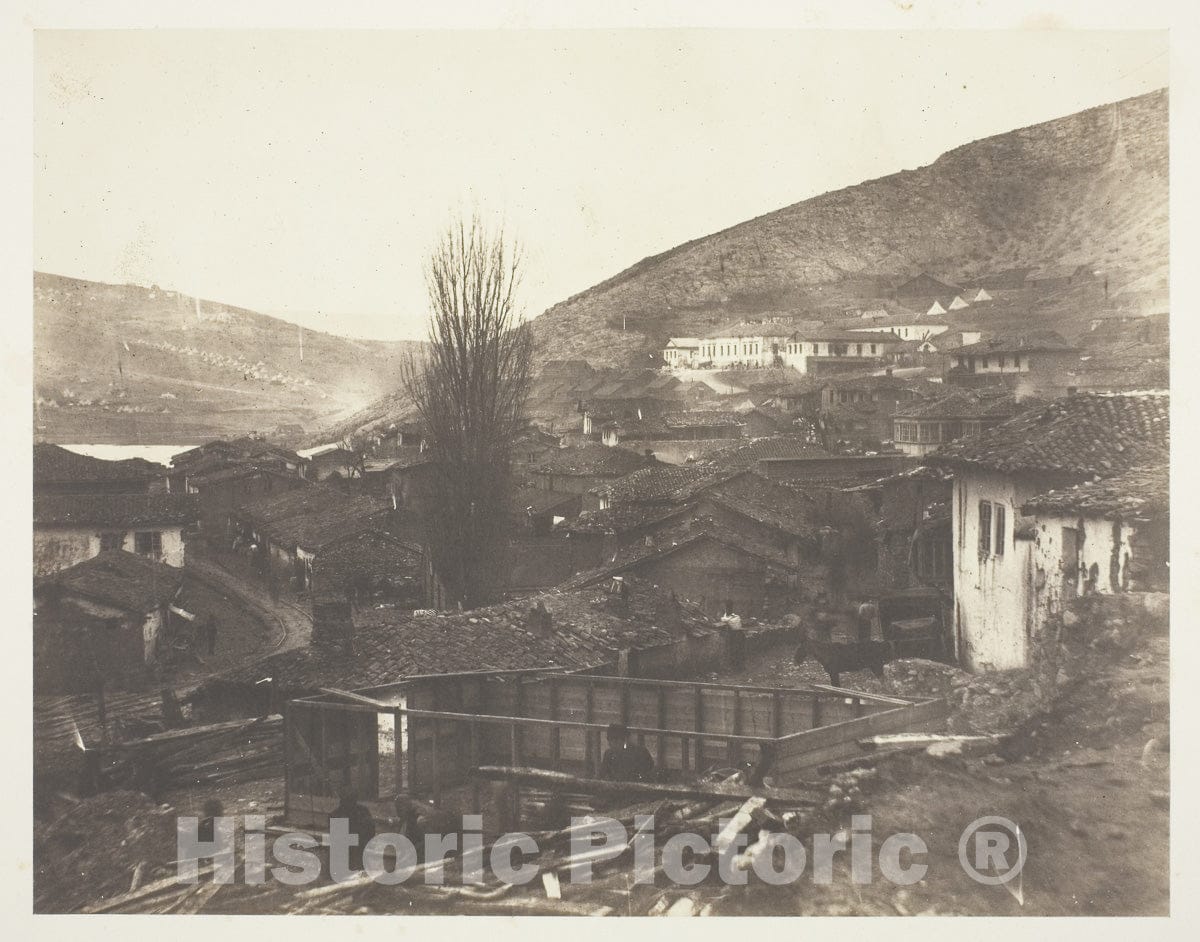 Art Photo : The Railway Street at Balaklava, Roger Fenton, c 1855, Vintage Wall Decor :