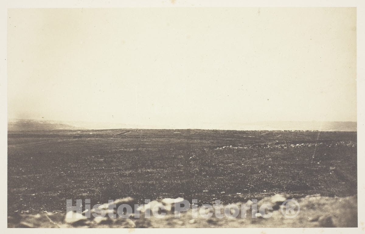Art Photo : Sebastopol, from the Redoubt des Anglais, Roger Fenton, c 1855, Vintage Wall Decor :