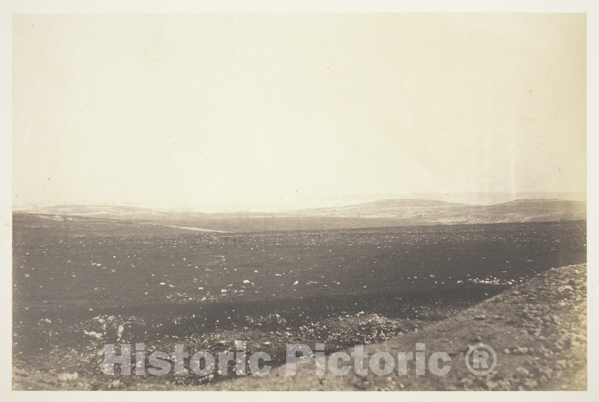 Art Photo : Sebastopol, from the Mortar Battery, Roger Fenton, c 1855, Vintage Wall Decor :