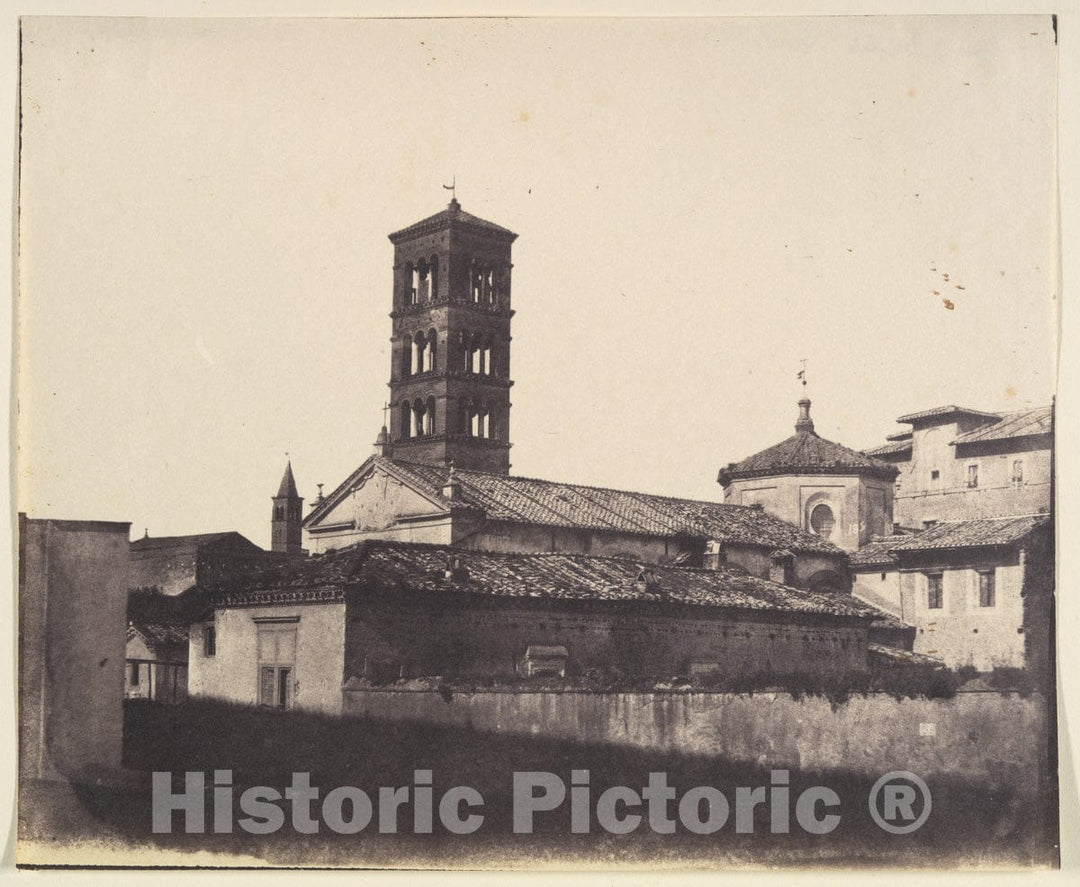 Photo Print : Santa Pudenziana, Rome : Vintage Wall Art
