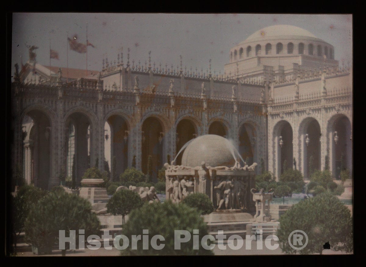 Art Print : Arnold Genthe - Pan-Pacific International Exposition : Vintage Wall Art