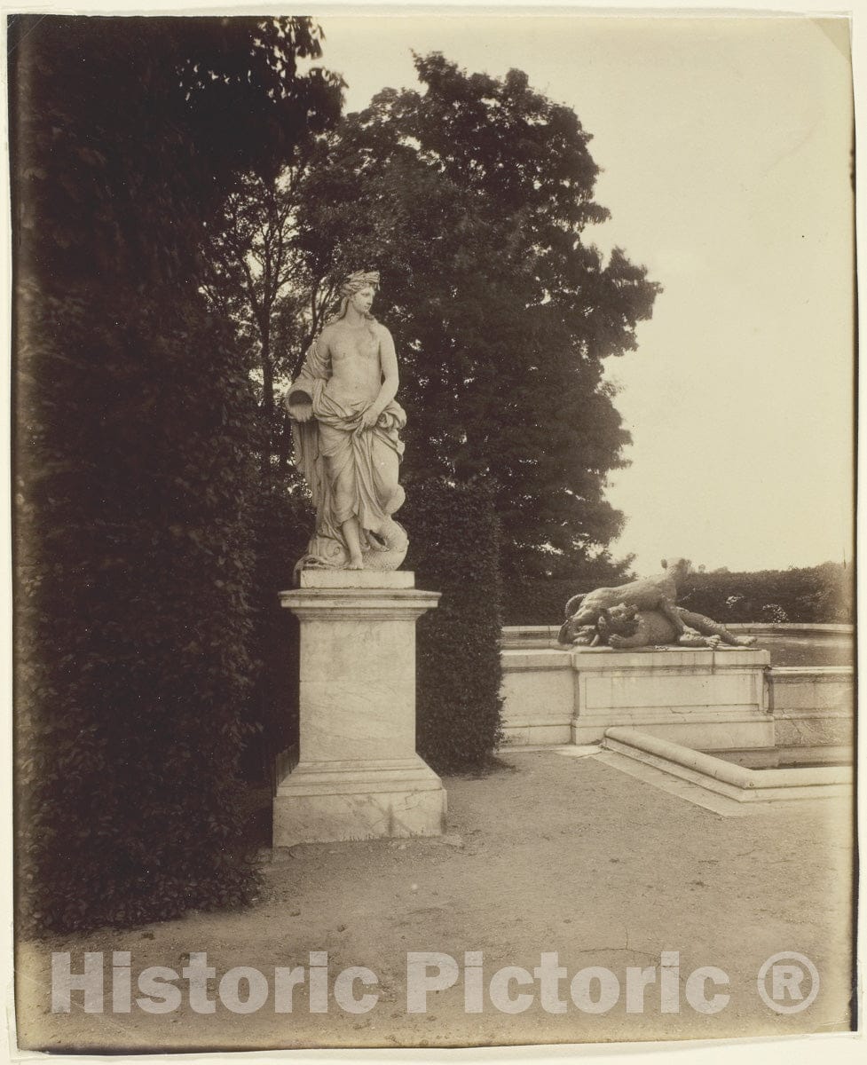 Art Photo : Versailles, LEau par Legras, Jean-EugÃ¨ne-Auguste Atget, c 1905, Vintage Wall Decor :