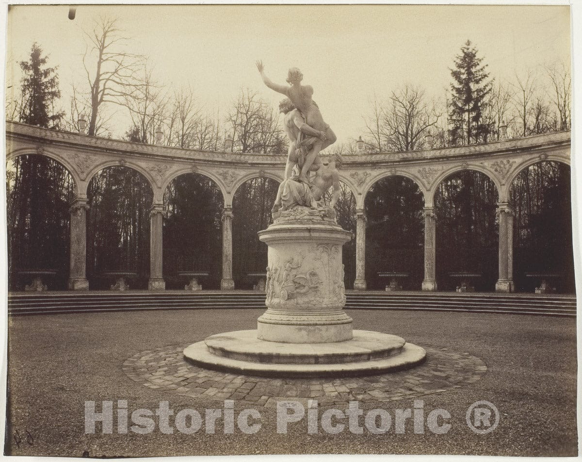 Art Photo : Versailles, Bosquet de la Colonnade, Jean-EugÃ¨ne-Auguste Atget, c 1901, Vintage Wall Decor :