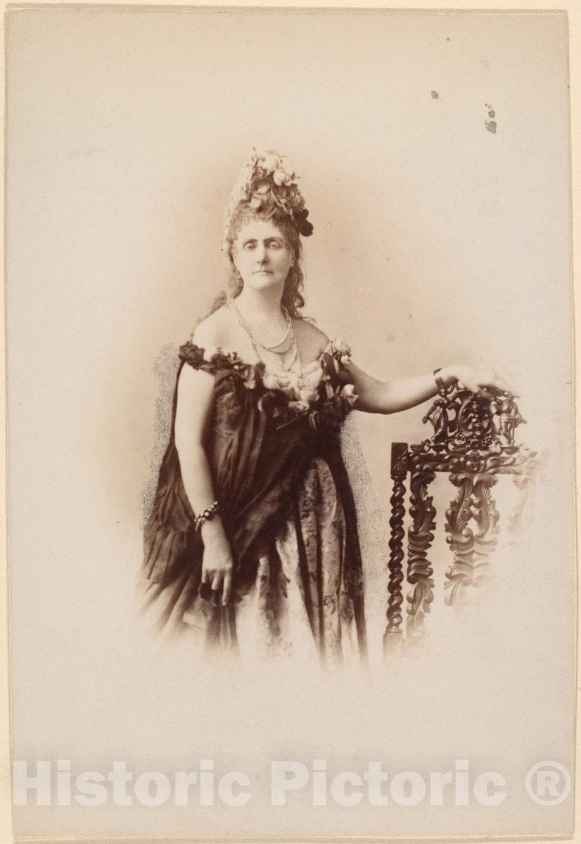 Photo Print : Pierre-Louis Pierson - Roses Compiègne : Vintage Wall Art