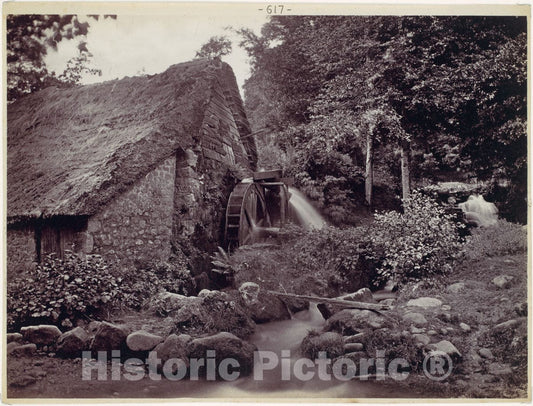 Photo Print : Francis Bedford - Chargford, Holy S. Mill : Vintage Wall Art