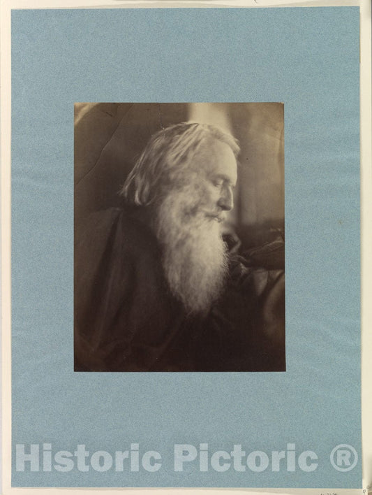 Photo Print : Julia Margaret Cameron - Henry Taylor 2 : Vintage Wall Art