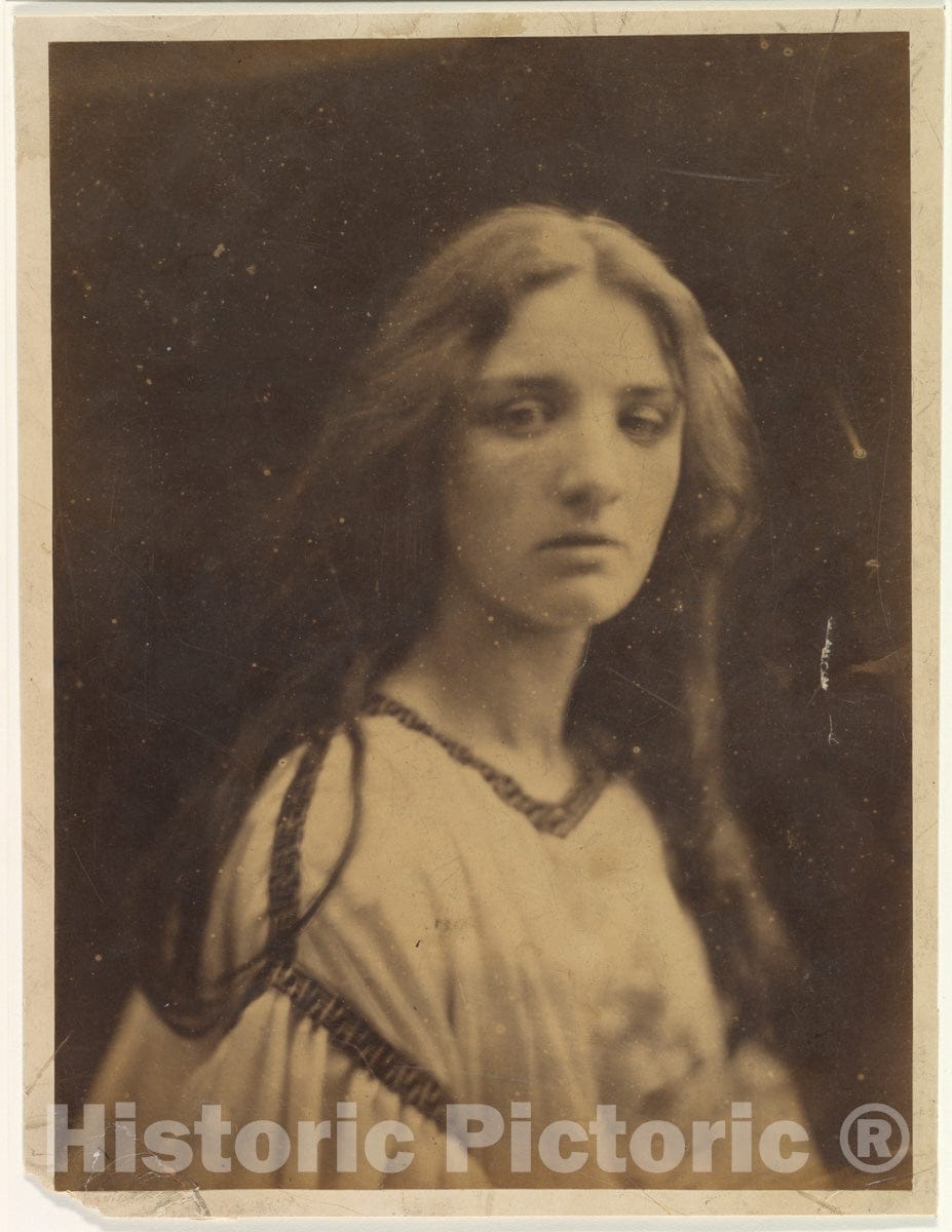 Photo Print : Julia Margaret Cameron - Mary Ryan : Vintage Wall Art