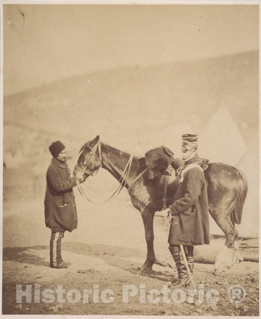 Photo Print : Roger Fenton - Major General A. H. King : Vintage Wall Art