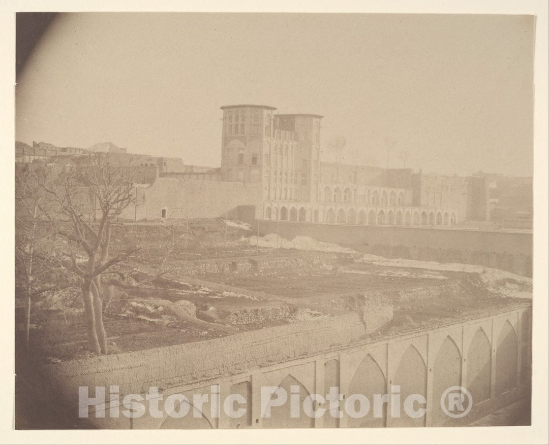 Photo Print : Possibly by Luigi Pesce - View of Kermanshah, Capital of Kurdistan : Vintage Wall Art