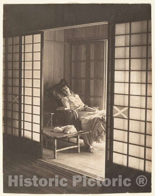 Photo Print : Adolf de Meyer - Olga de Meyer, Japan : Vintage Wall Art