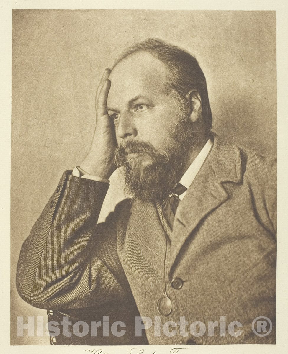 Art Photo : Hallam, Lord Tennyson, Henry Herschel Hay Cameron, c 1900, Vintage Wall Decor :