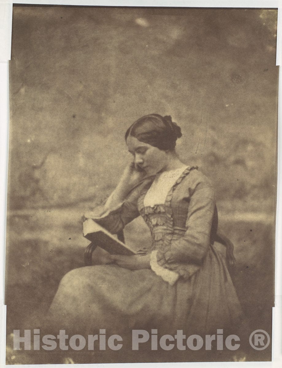 Photo Print : Louis-Rémy Robert - Henriette-Caroline-Victoire Robert 1 : Vintage Wall Art