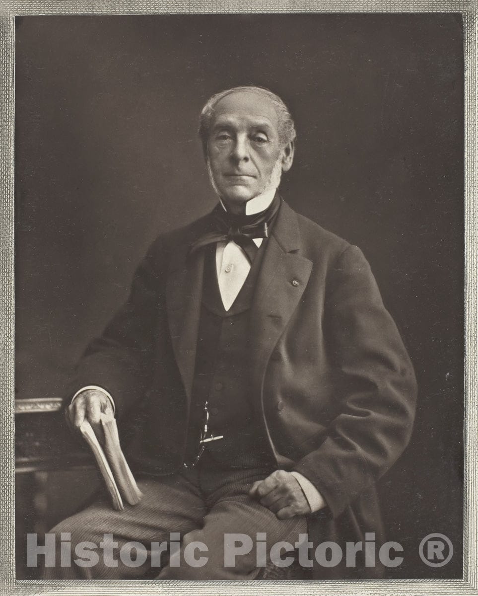 Art Photo : Ernest Legouve, Gaspard Felix Tournachon, c 1865, Vintage Wall Decor :