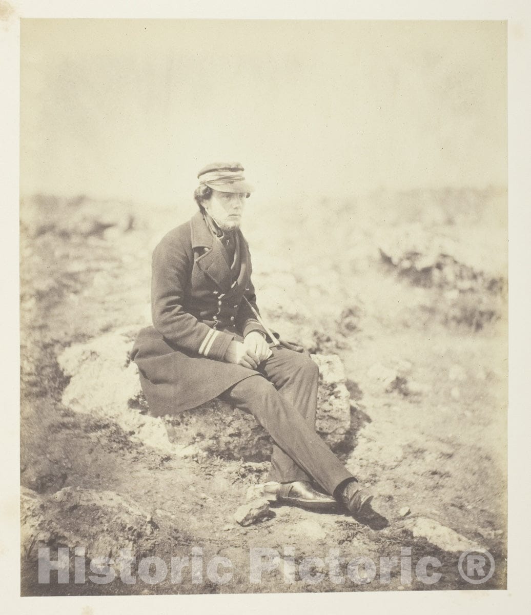 Art Photo : Untitled (Admiral Frederick Augustus Maxse), Roger Fenton, c 1855, Vintage Wall Decor :