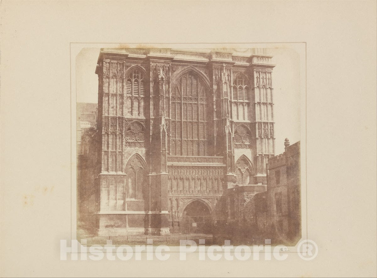 Art Print : Nicolaas Henneman - Westminster Abbey : Vintage Wall Art