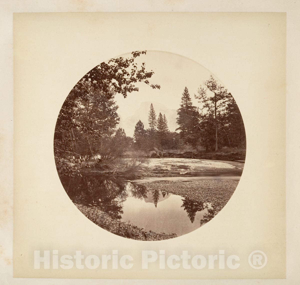 Photo Print : Carleton E. Watkins - Yosemite National Park, California 2 : Vintage Wall Art