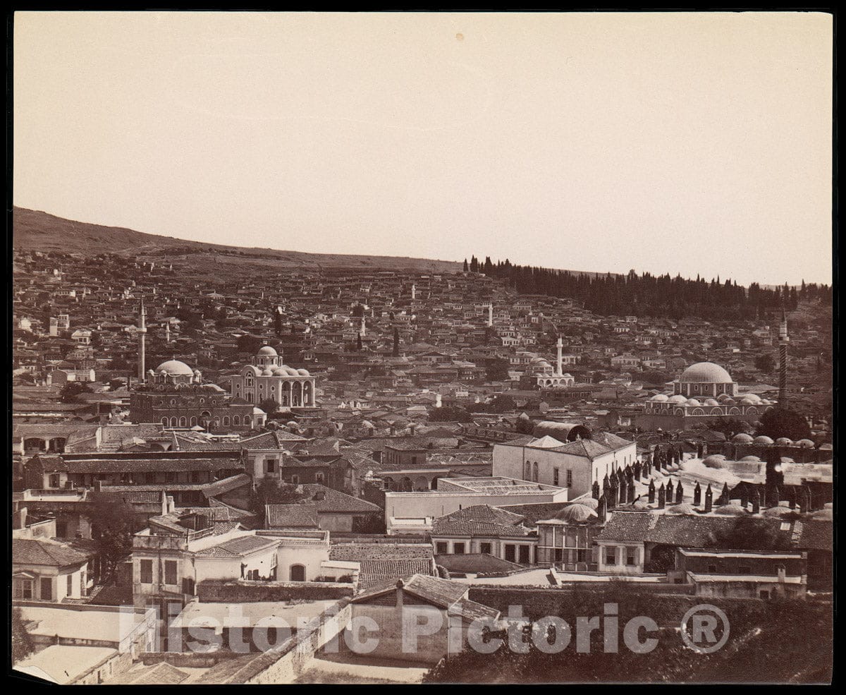 Photo Print : General View of Smyrna : Vintage Wall Art
