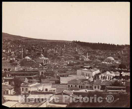 Photo Print : General View of Smyrna : Vintage Wall Art