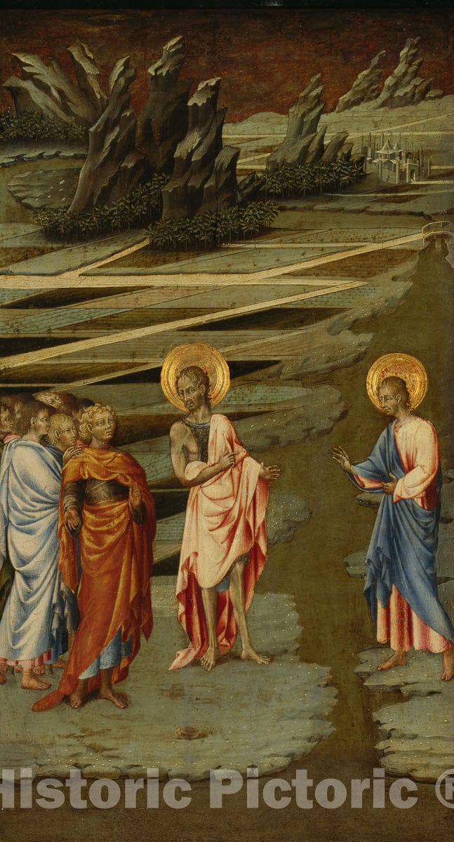 Art Print : Ecce Agnus Dei, Giovanni di Paolo, c 1458, Vintage Wall Decor :
