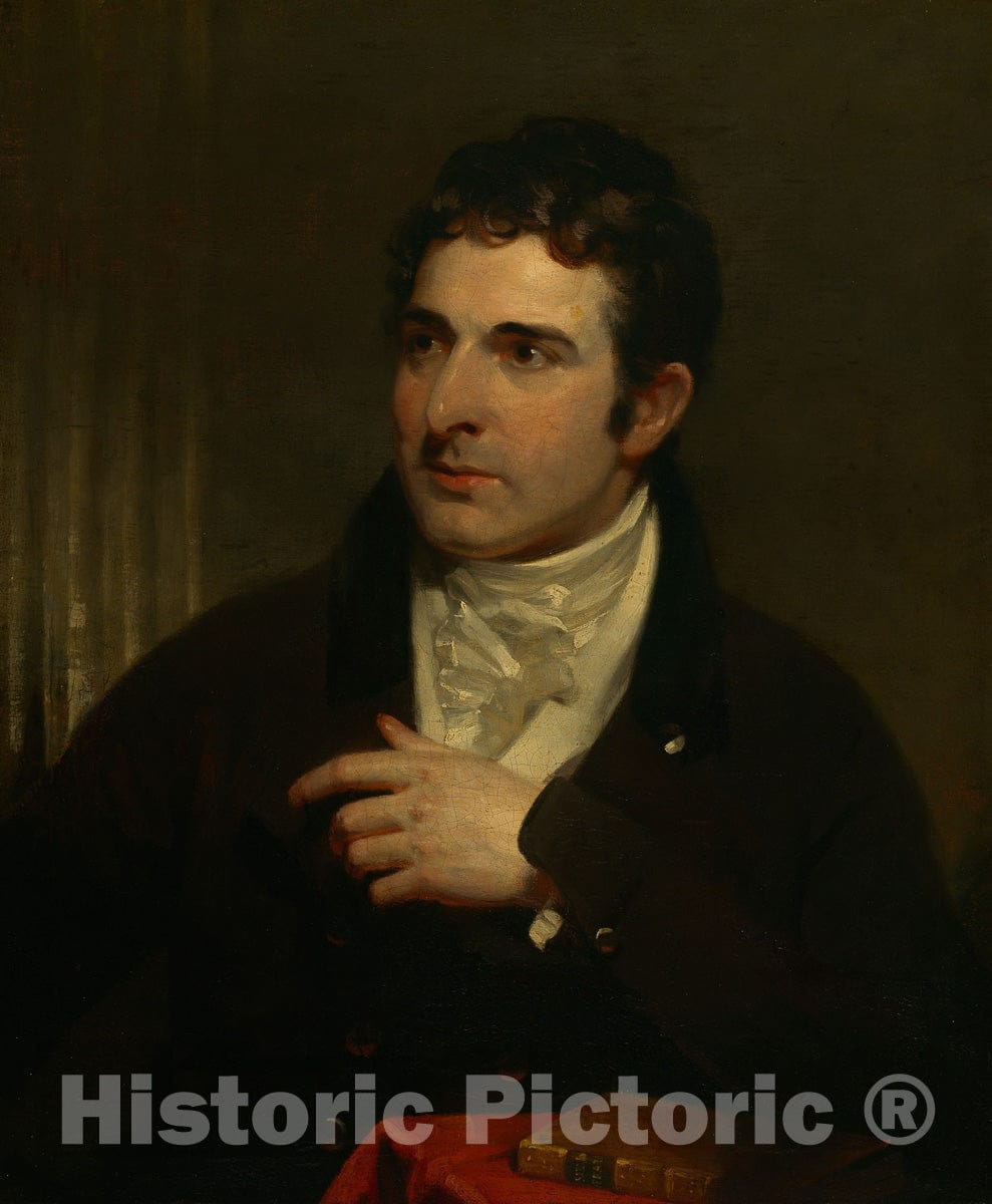 Art Print : John Philip Kemble, Martin Archer Shee, c 1795, Vintage Wall Decor :