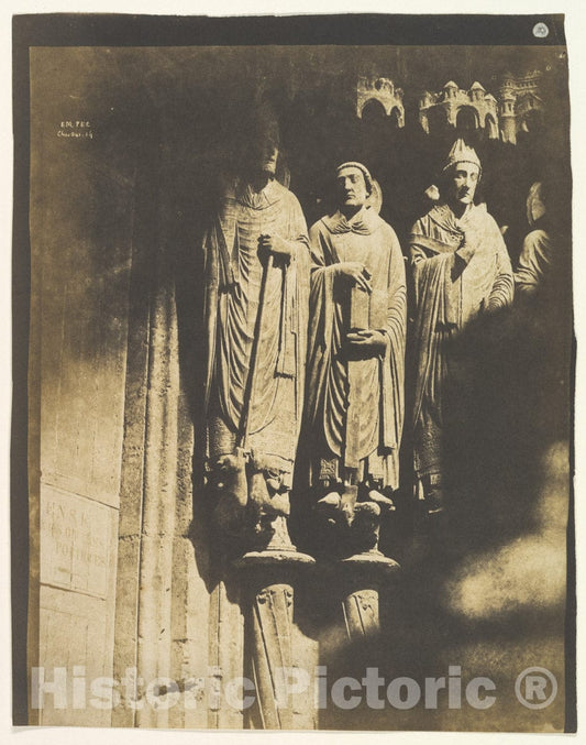 Photo Print : Pierre Emile Joseph Pécarrère - Chartres : Vintage Wall Art