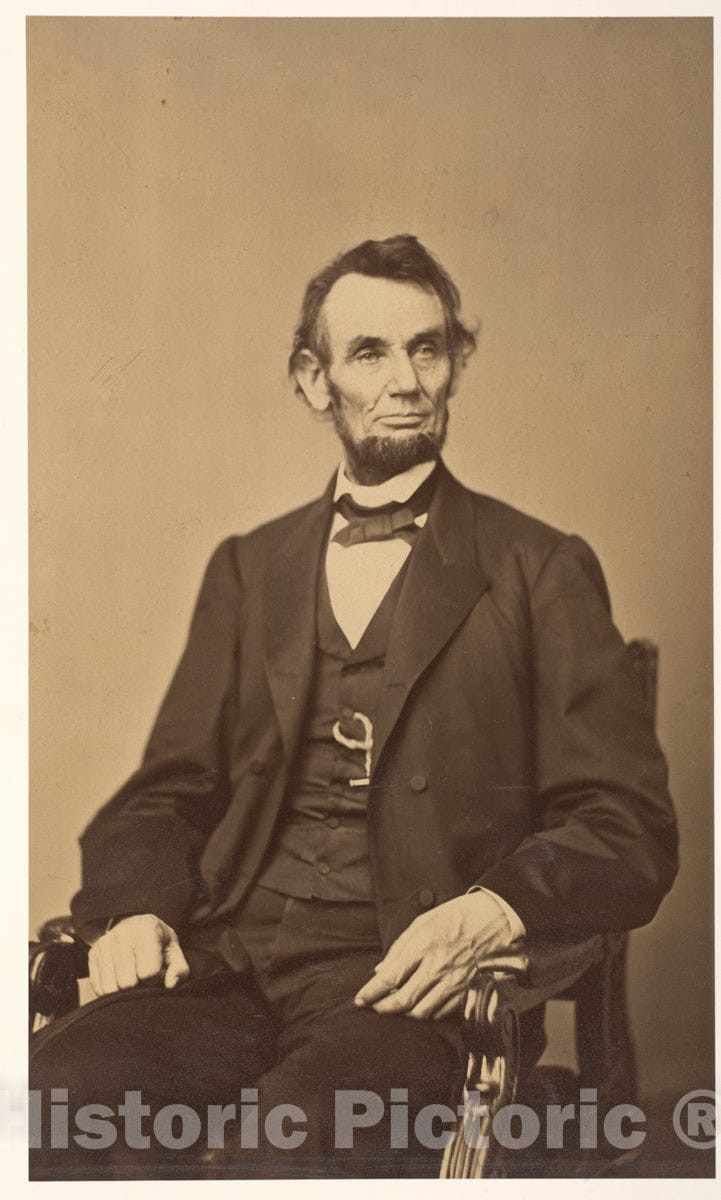 Photo Print : Anthony Berger - Abraham Lincoln : Vintage Wall Art