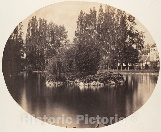 Photo Print : Louis-Pierre-Théophile Dubois de Nehaut - Jardin zoologique de Bruxelles : Vintage Wall Art