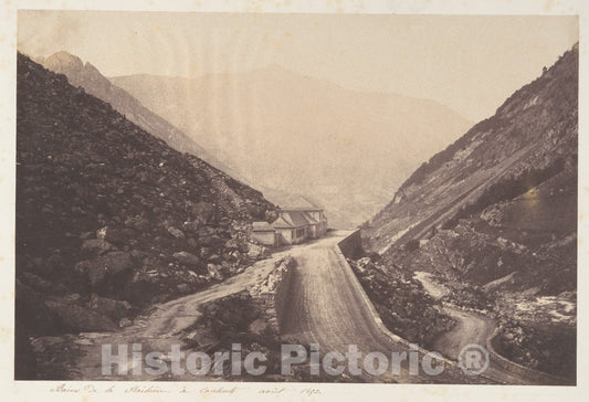 Photo Print : Joseph Vigier - Bains de la Raillière à Cauterets : Vintage Wall Art