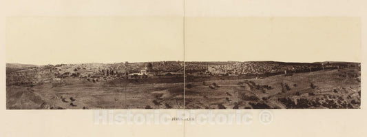 Photo Print : Louis de Clercq - Jérusalem : Vintage Wall Art