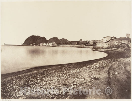 Photo Print : Édouard Baldus - La Ciotat : Vintage Wall Art