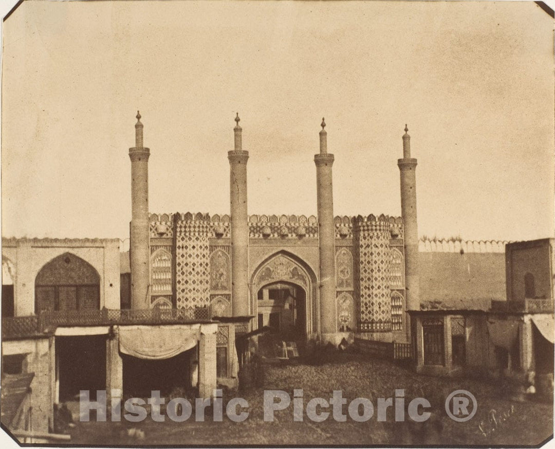 Photo Print : Luigi Pesce - The New Gate, Teheran : Vintage Wall Art