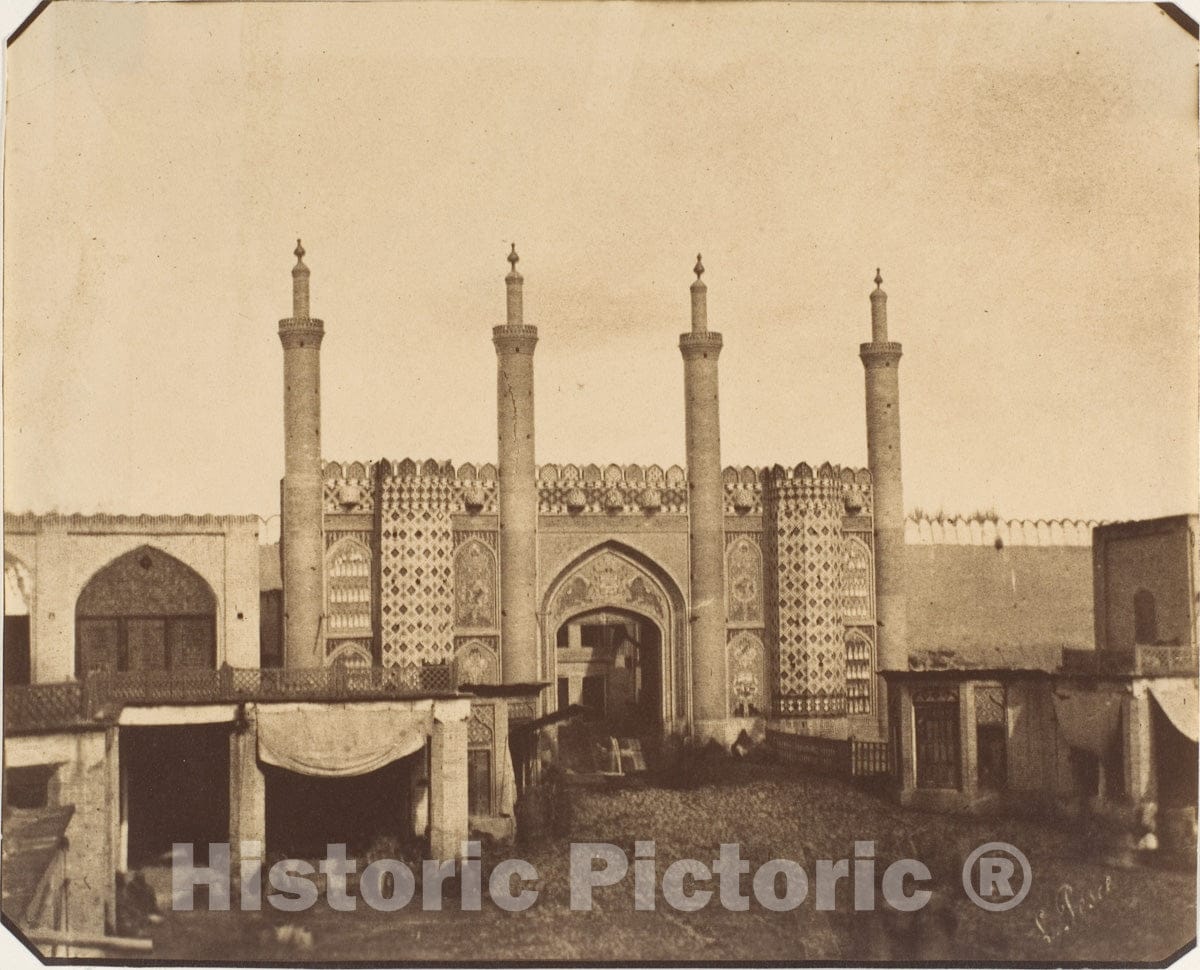 Photo Print : Luigi Pesce - The New Gate, Teheran : Vintage Wall Art