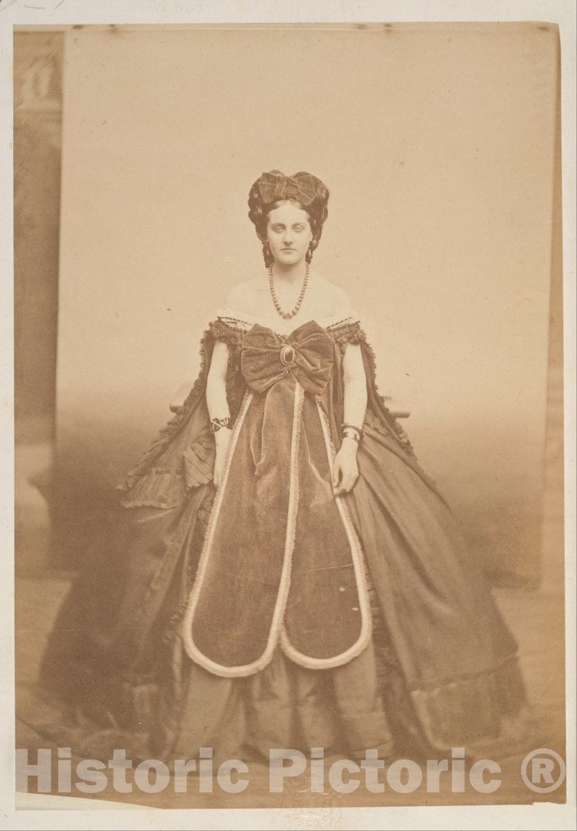 Photo Print : Pierre-Louis Pierson - Le noeud Rouge : Vintage Wall Art