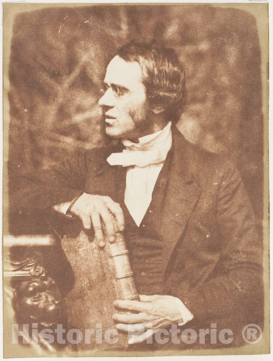 Photo Print : Hill and Adamson - Rev. Dr. Andrew Sutherland : Vintage Wall Art