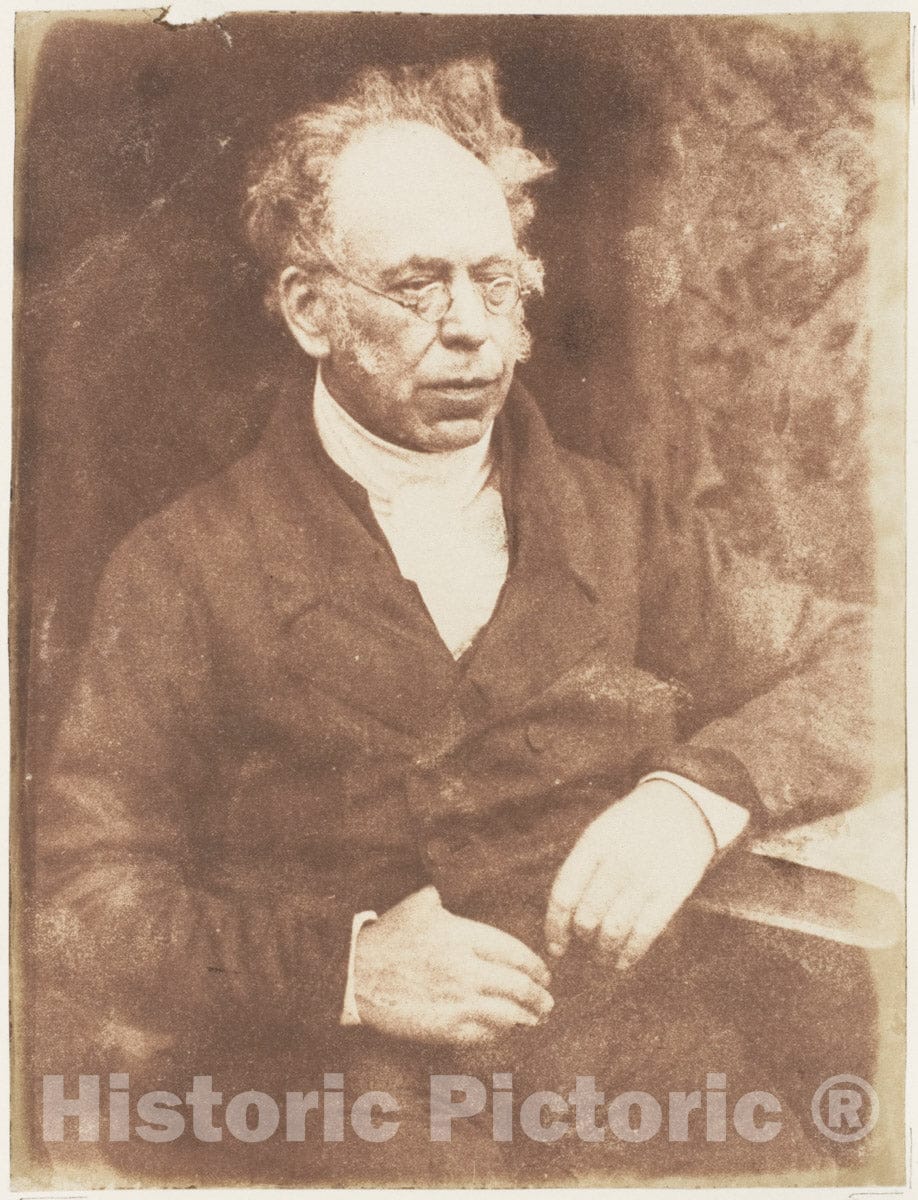 Photo Print : Hill and Adamson - Rev. R. Brewster of Craig : Vintage Wall Art