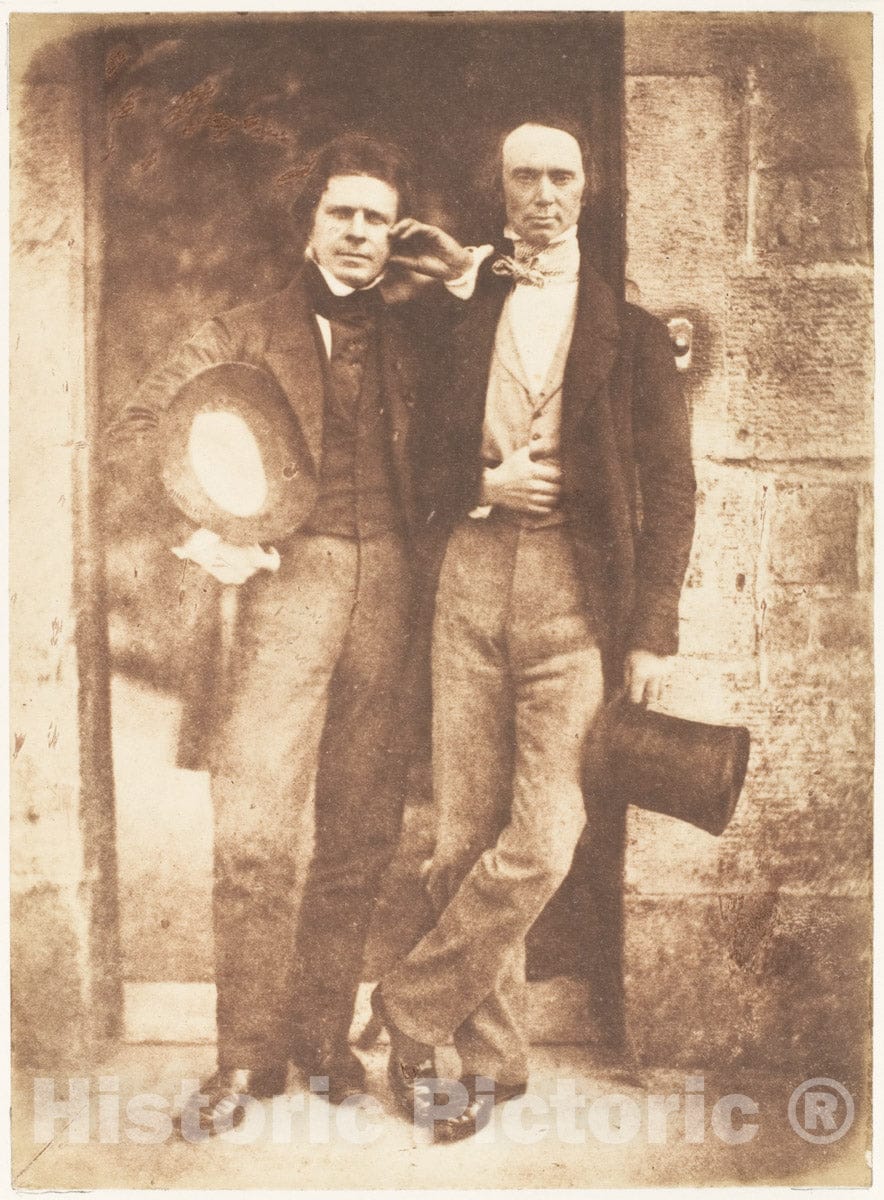 Photo Print : Hill and Adamson - D.O. Hill and W.B. Johnstone : Vintage Wall Art
