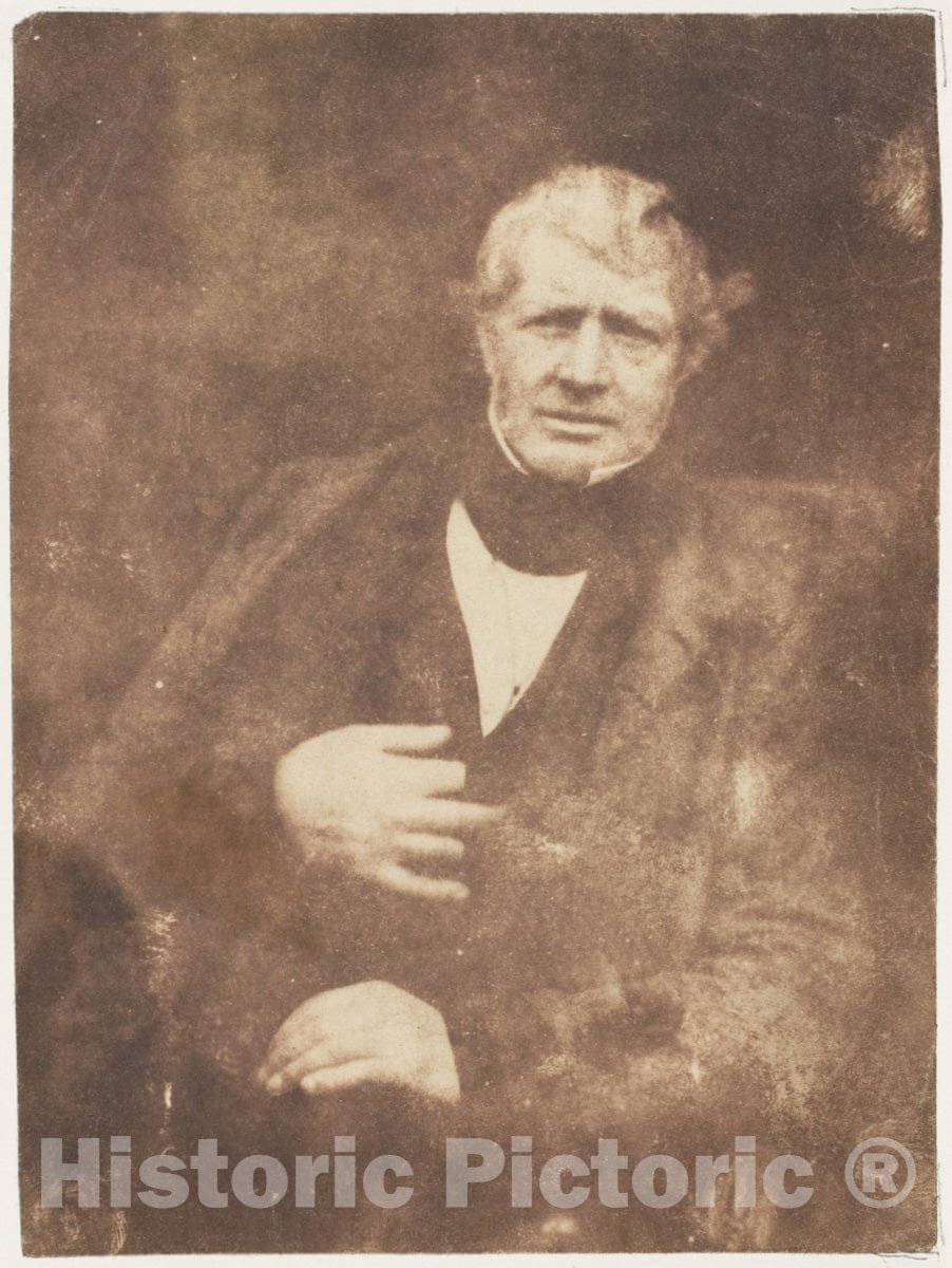 Photo Print : Hill and Adamson - Man 5 : Vintage Wall Art