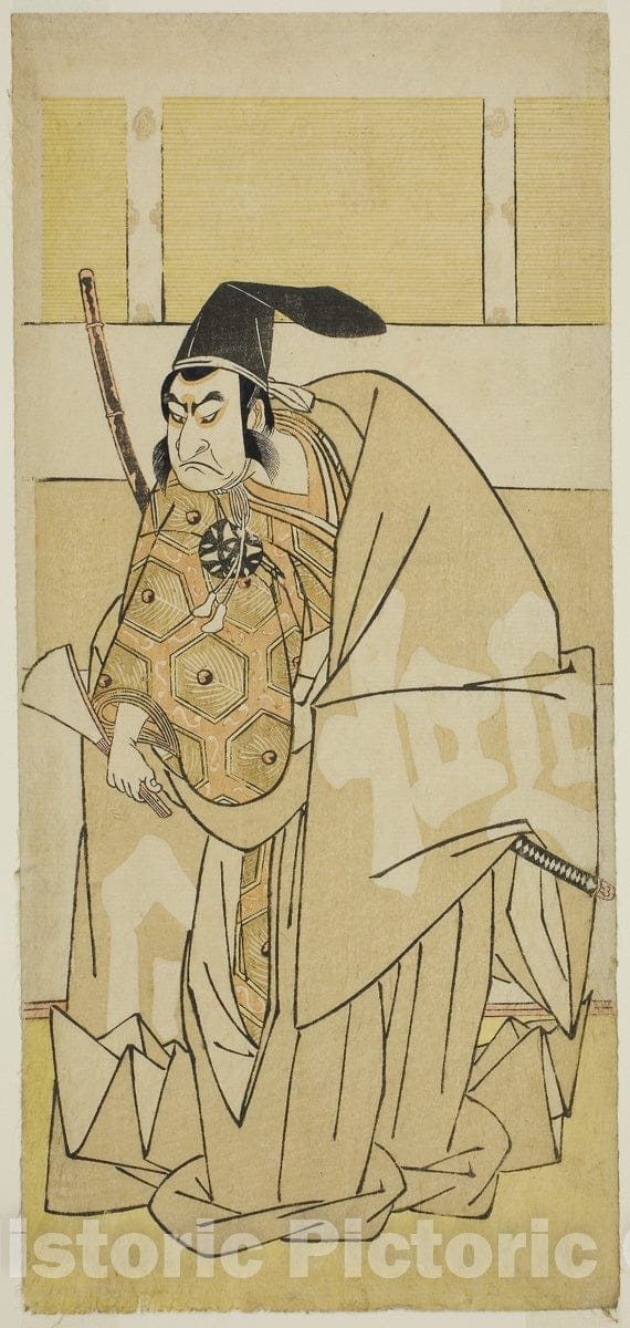 Art Print : Kanadehon Chushingura v6, Katsukawa Shunsho, c 1770, Vintage Wall Decor :