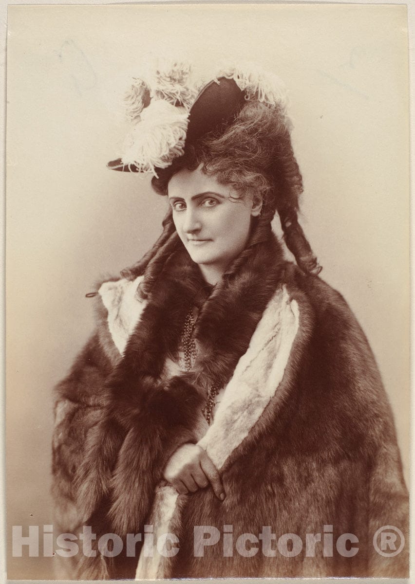 Photo Print : Pierre Louis Pierson - Countess de Castiglione : Vintage Wall Art